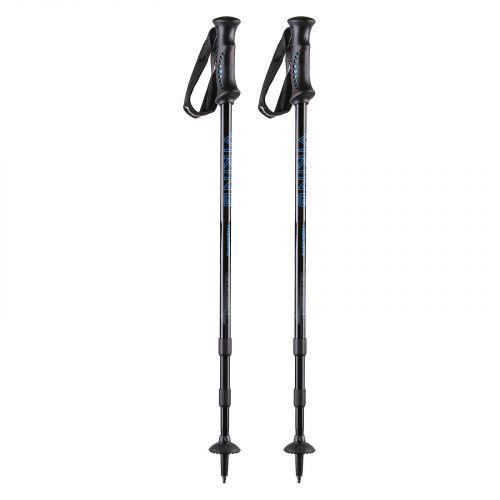 Trekingo lazdos Viking Kalio juodos 65-135 cm