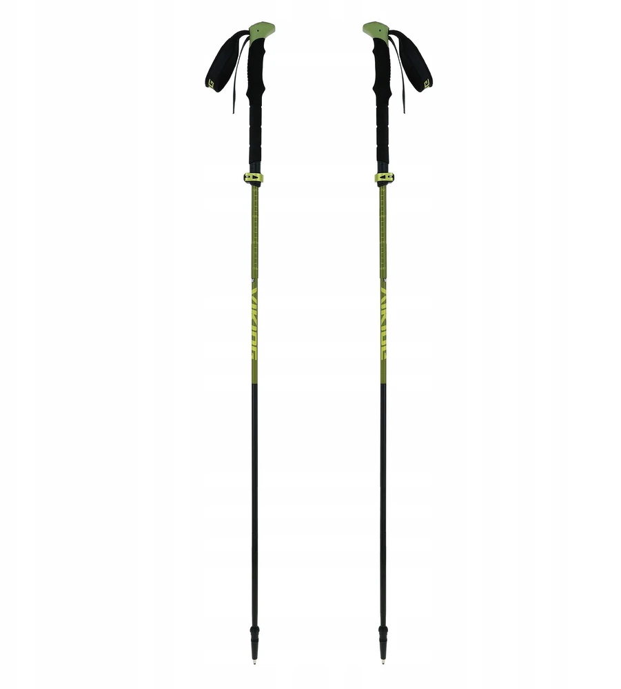 VIKING Terve 2.0 Trekking poles, 35–130 cm, žalias
