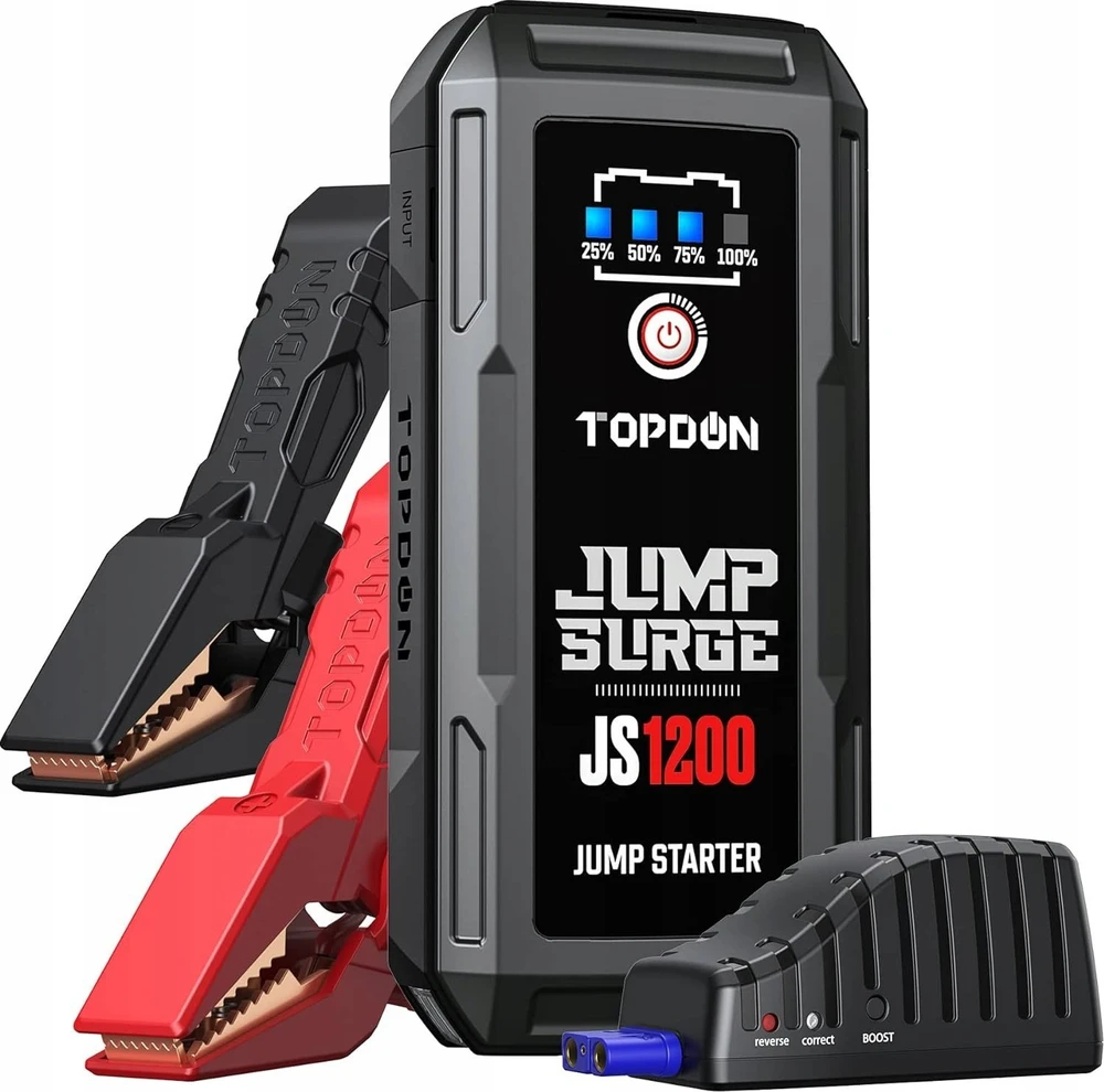 Viking TOPDON Car Jump Starter JumpSurge 1200, 10000 mAh