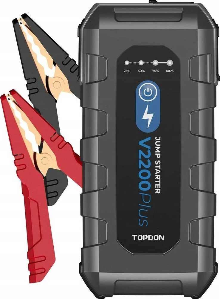 Viking TOPDON Car Jump Starter V2200Plus, 1600mAh