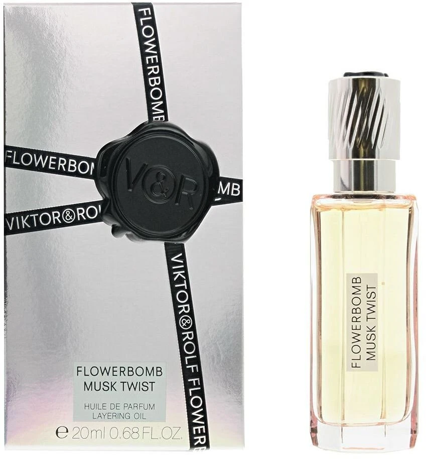 Viktor & Rolf Flowerbomb Musk Twist Perfume Oil Deep Musk For Women, 20 ml