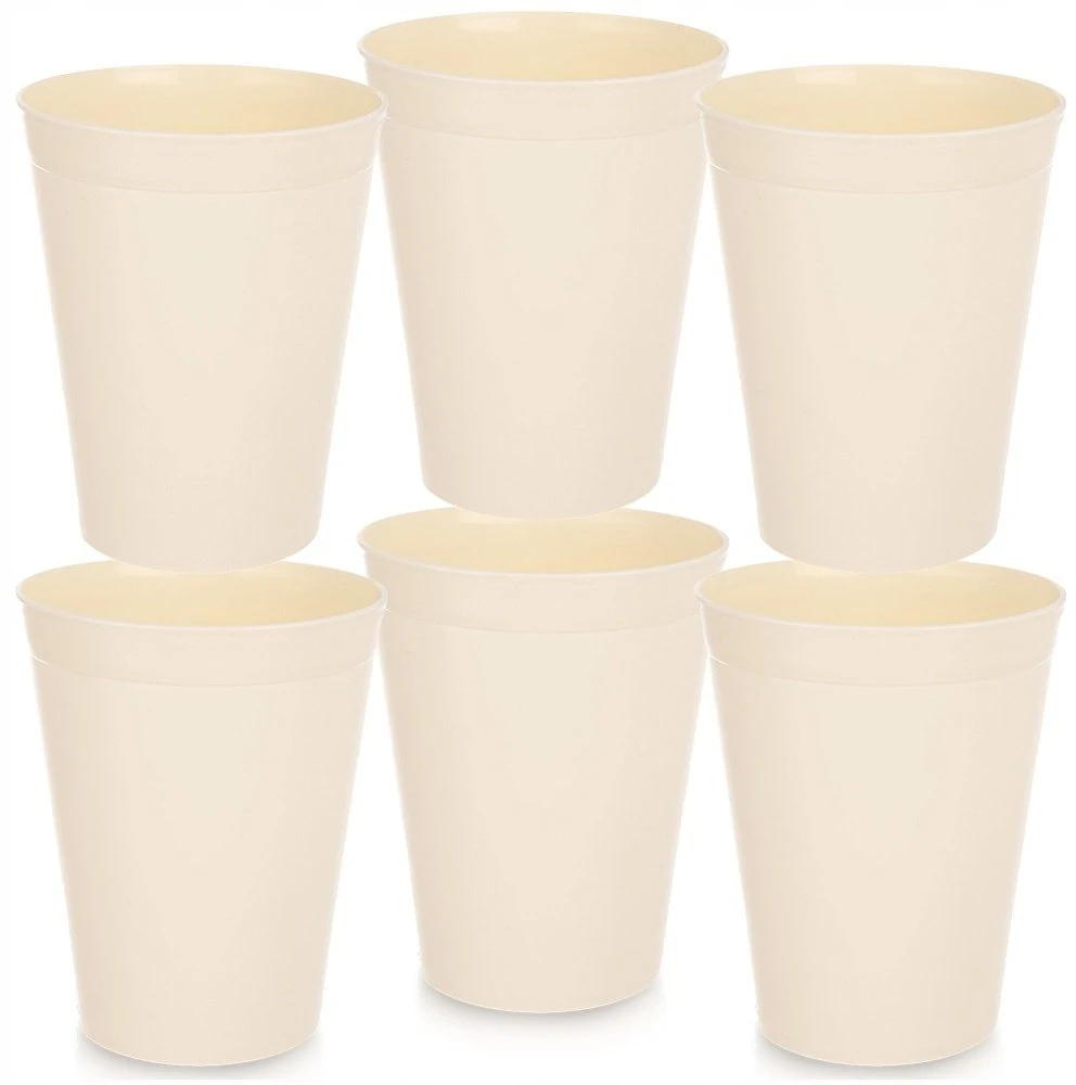 Vilde Plastikiniai puodeliai 300 ml 6 vnt.