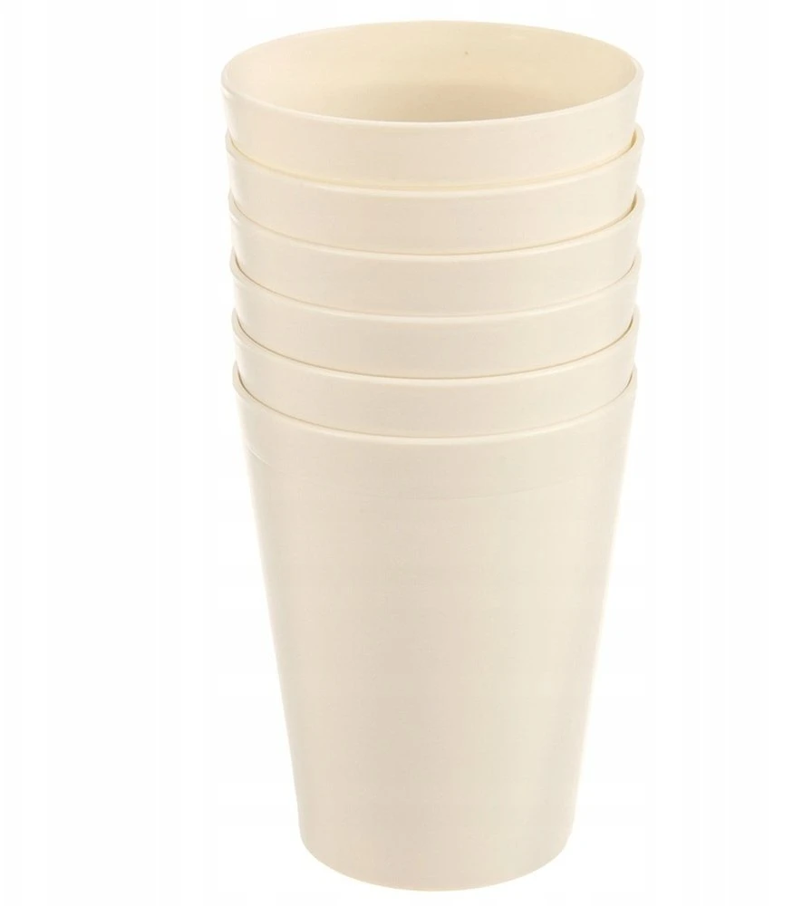 Vilde Plastikiniai puodeliai 300 ml 6 vnt.