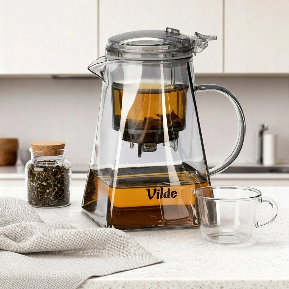 Arbatinukas su integruotu filtru Vilde 880 ml
