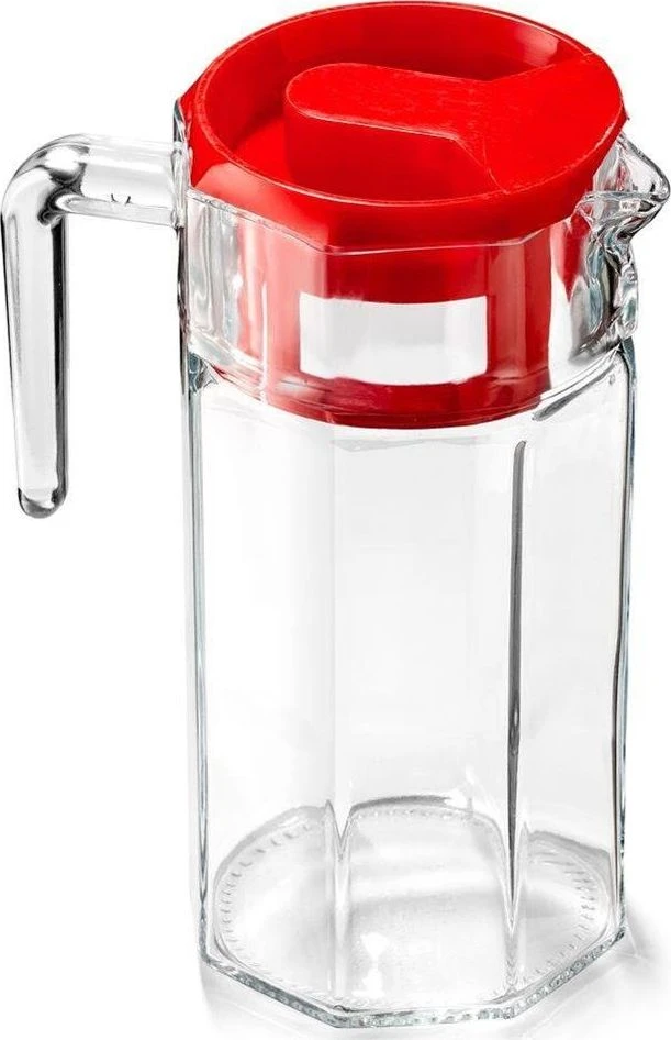 Vilde Ąsotis stiklinis su dangčiu 1,5 l