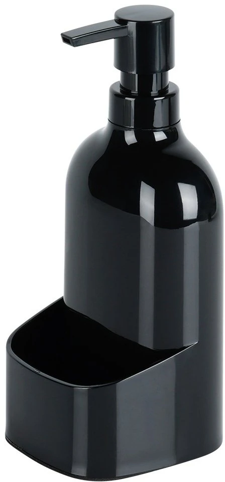 Indų ploviklio dozatorius su kempinės laikikliu Vilde 500 ml juodas