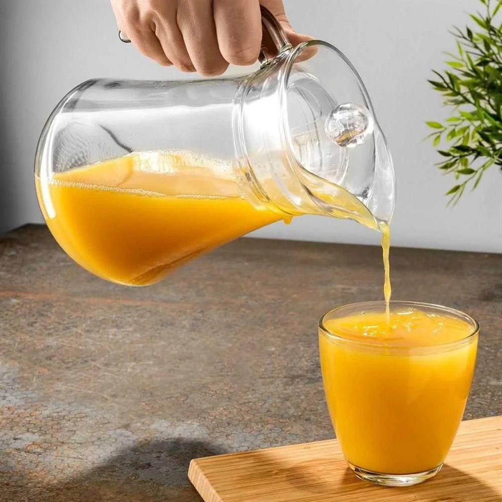 Vilde Ąsotis stiklinis su dangčiu 1,4 l