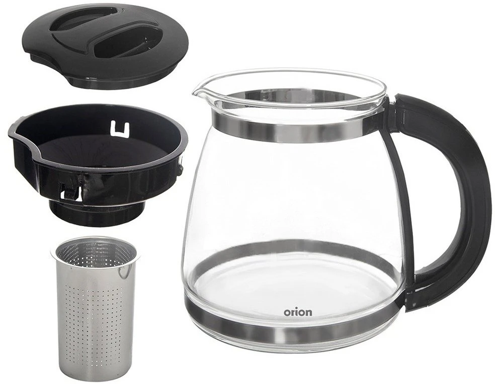 Vilde Orion Arbatinukas su Filtru 1,73 L Stiklinis