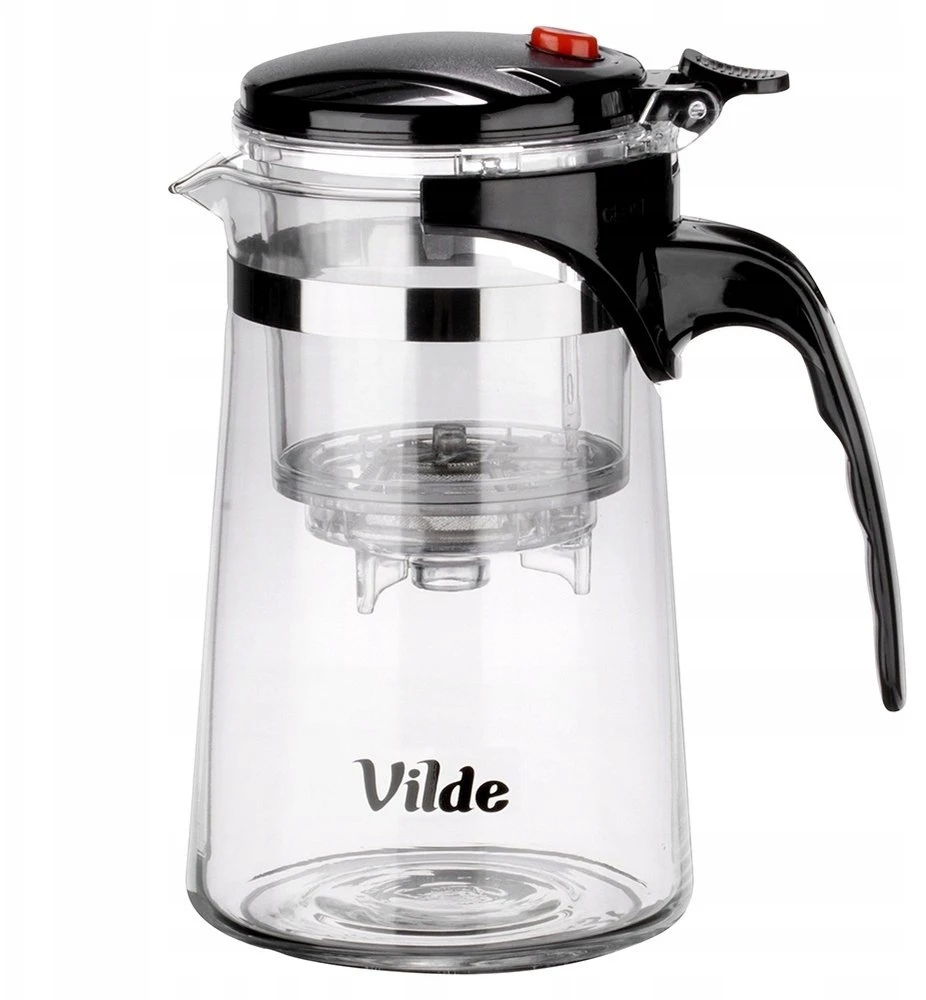 Stiklinis arbatinukas su filtru Vilde 680 ml