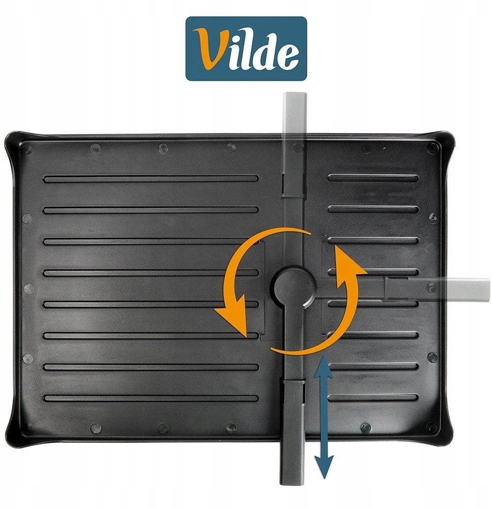 Vilde Metalinis indų džiovintuvas 48x32,5x18,5 cm Juodas