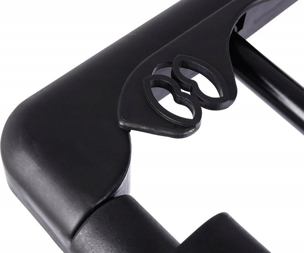 Vilde Skalbinių džiovykla metalinė juoda pailginama XXL 110-189 cm