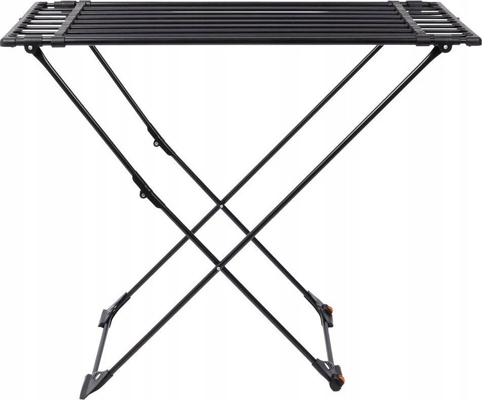 Vilde Skalbinių džiovykla metalinė juoda pailginama XXL 110-189 cm