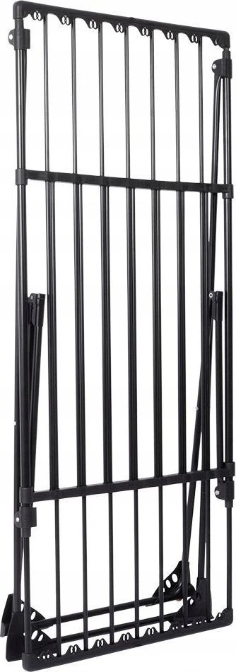 Vilde Skalbinių džiovykla metalinė juoda pailginama XXL 110-189 cm