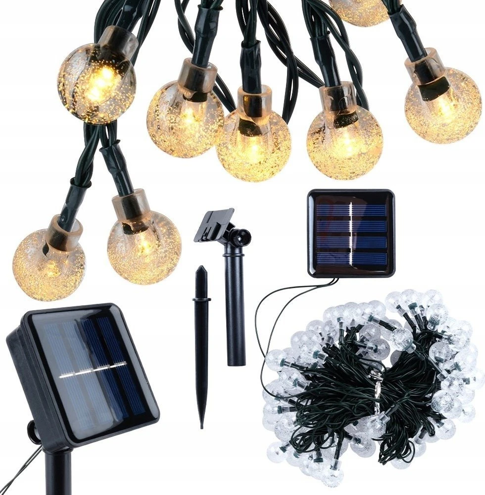 Grlianda Vilde 10 m, 100 LED lempučių, IP44