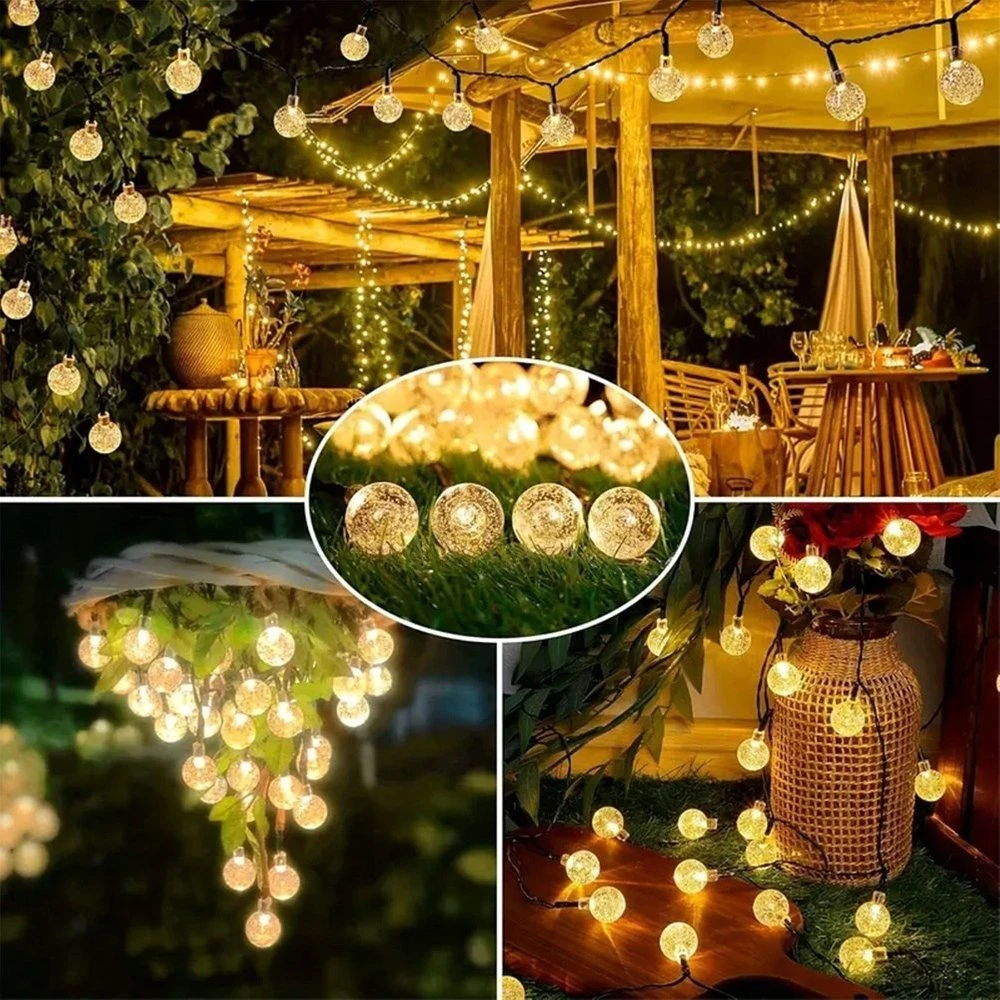 Grlianda Vilde 10 m, 100 LED lempučių, IP44