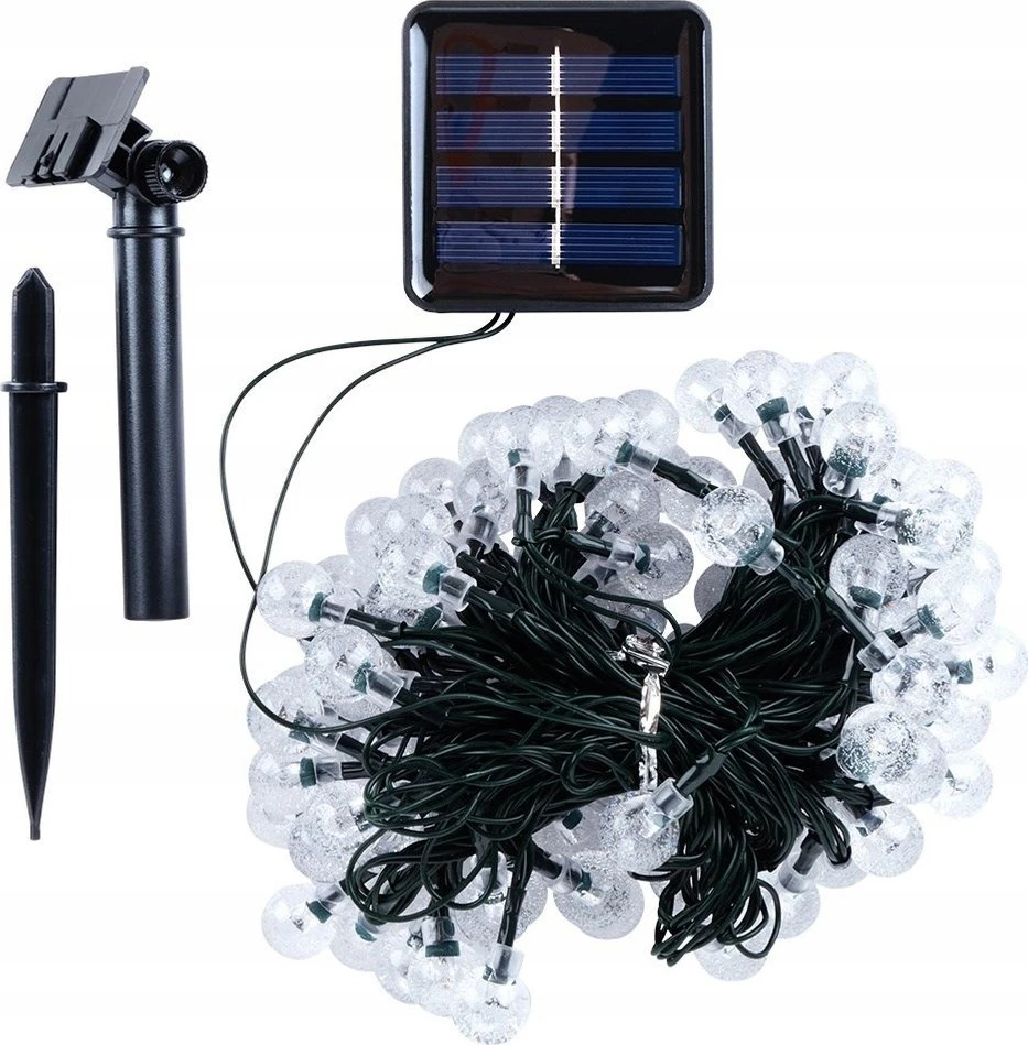 Grlianda Vilde 10 m, 100 LED lempučių, IP44