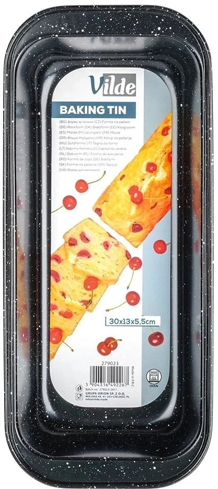 Duonos kepimo forma Vilde 30x13x5,5 cm, granitinė danga