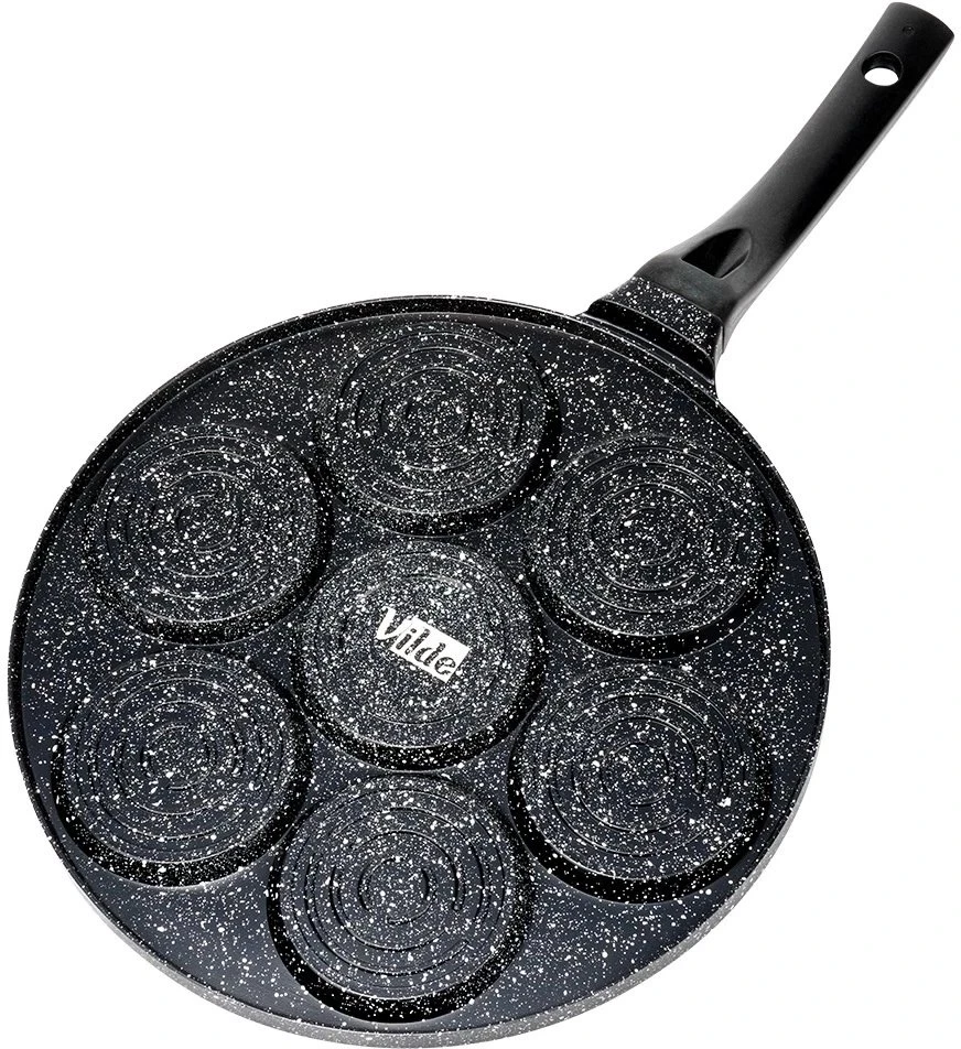Blynų keptuvė Vilde Basic Line 7 angų, 26 cm