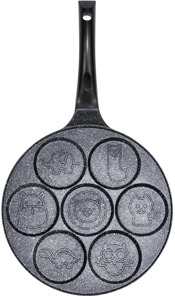 Blynų keptuvė Vilde Basic Line 7 angų, 26 cm