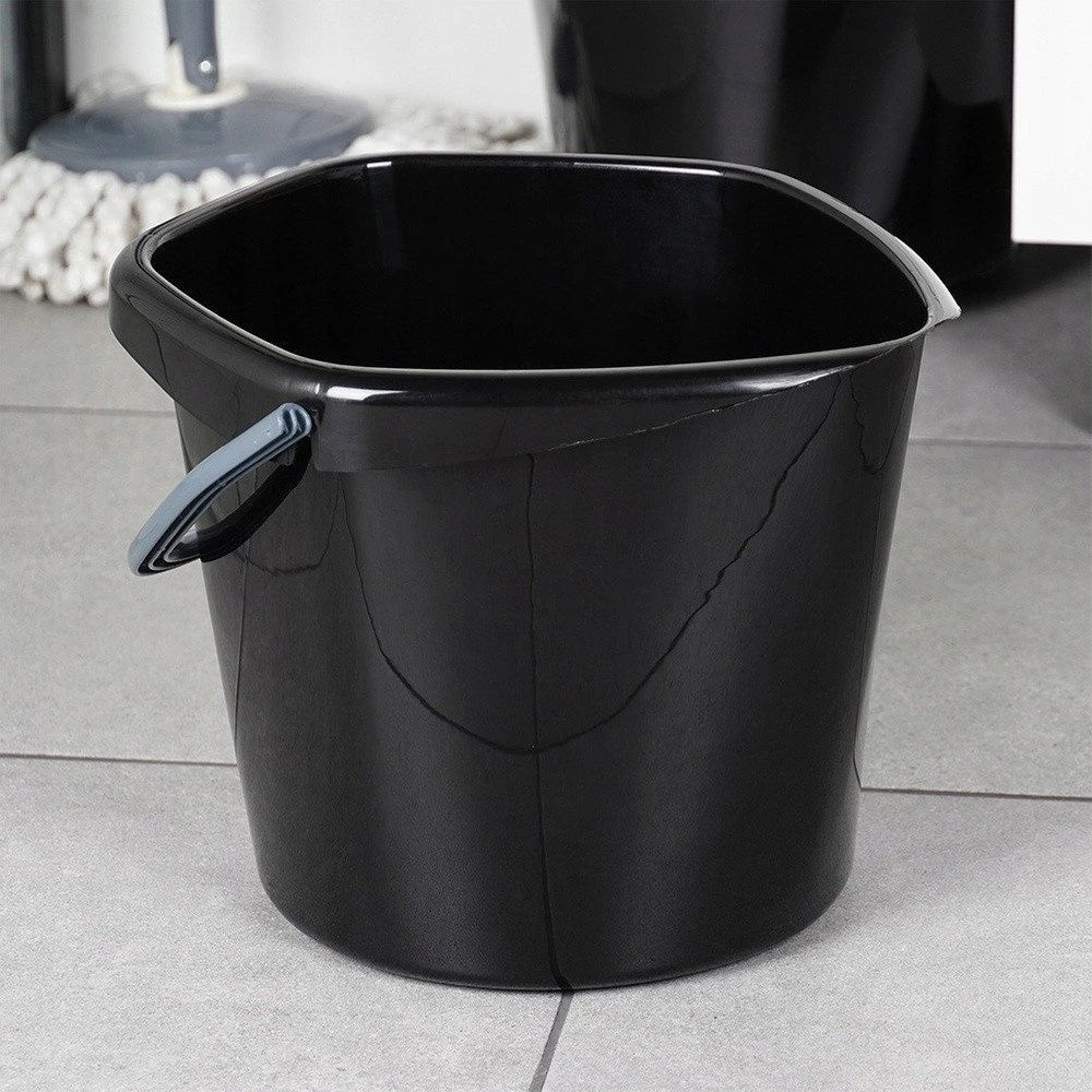 Barzdaskutė Vilde Valymo Kibiras 10 L Juodas Plastikas