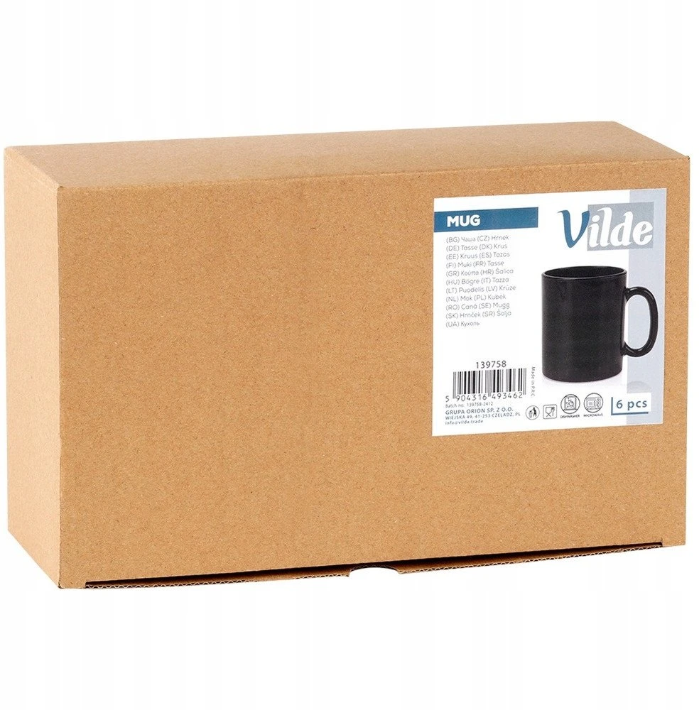 Stikliniai puodeliai Vilde, 300 ml, 6 vnt.