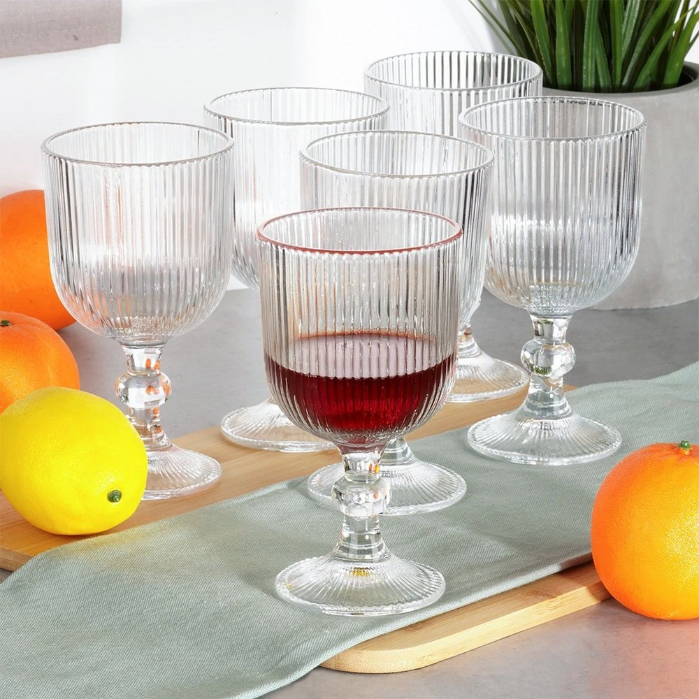 Stiklinės vyno taurės Vilde 340 ml 6 vnt.