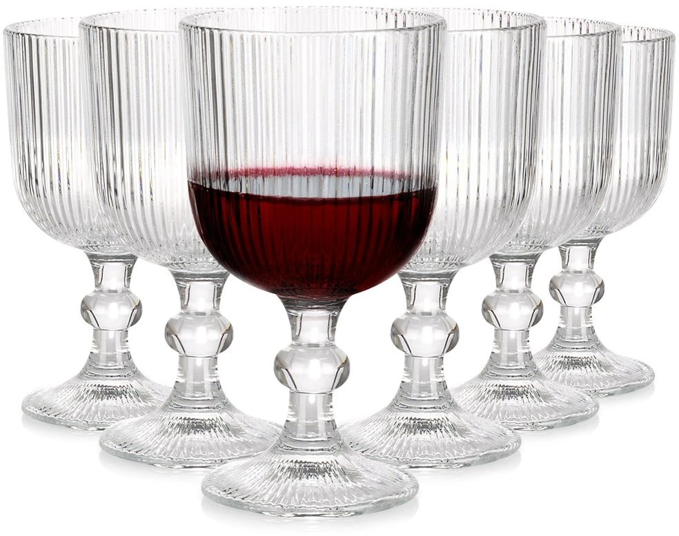 Stiklinės vyno taurės Vilde 340 ml 6 vnt.