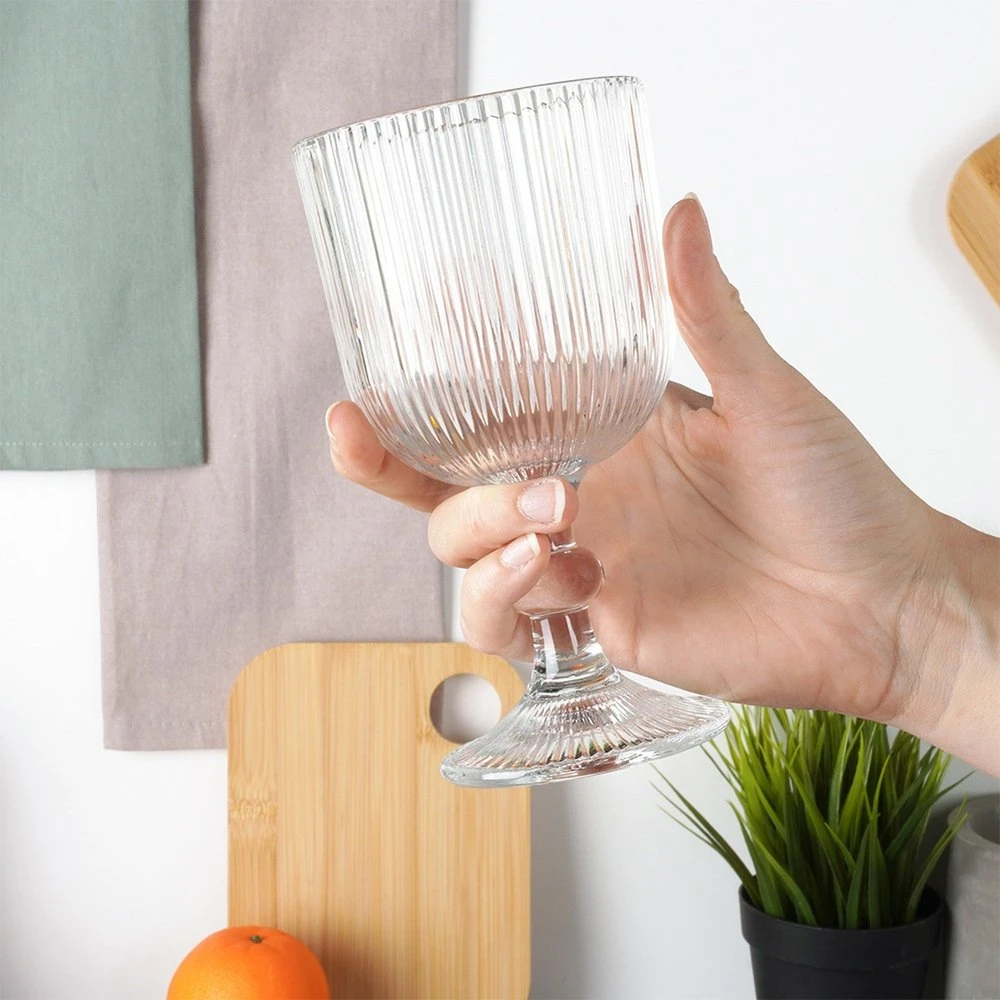 Stiklinės vyno taurės Vilde 340 ml 6 vnt.