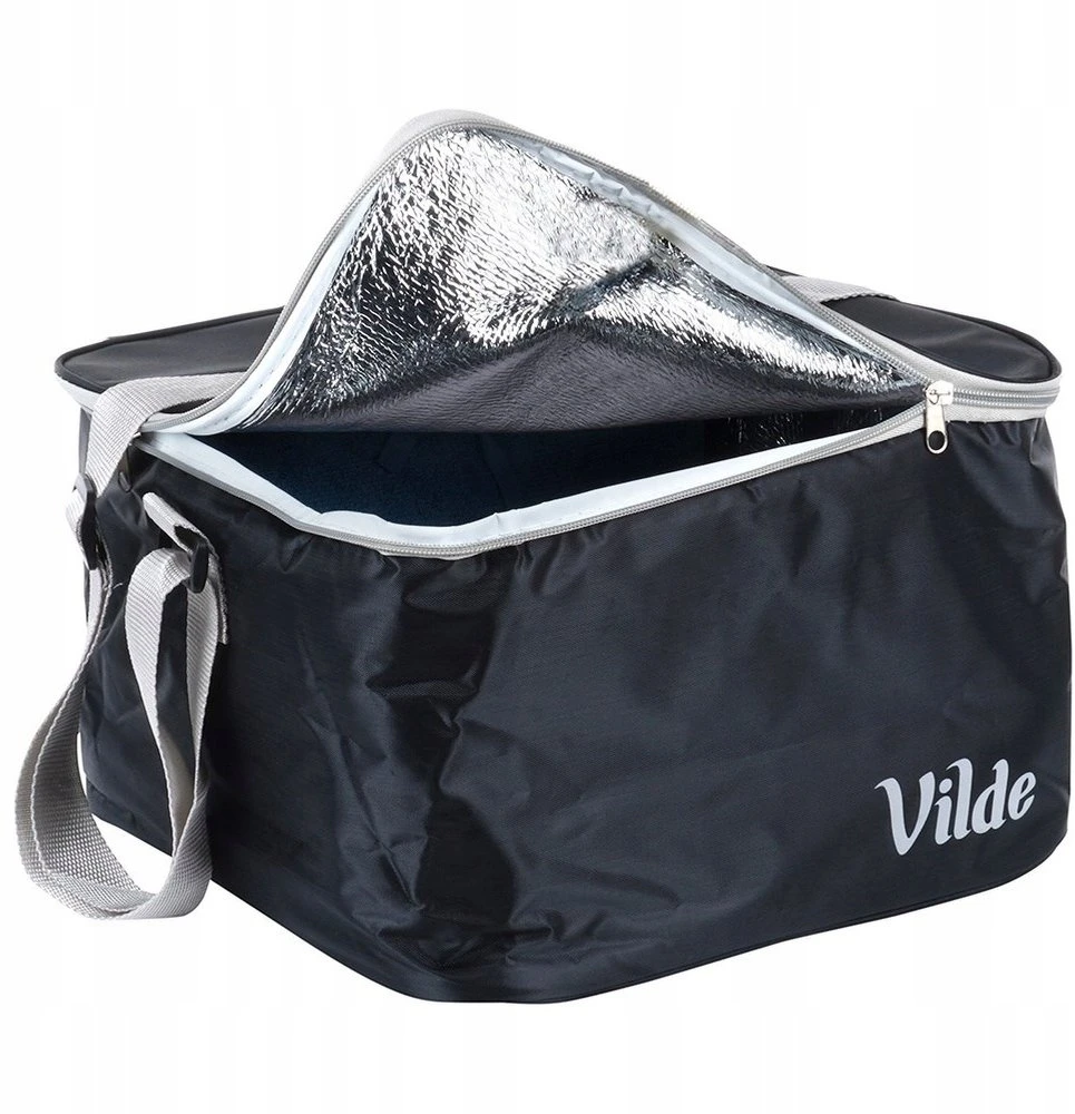 Termoizoliacinis krepšys Vilde, 18 l, juoda
