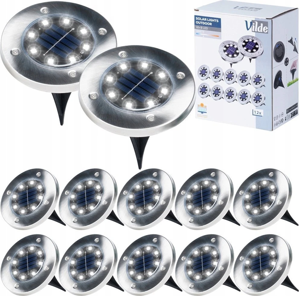 Šviestuvų rinkinys Vilde LED 11,5 cm 12 vnt.