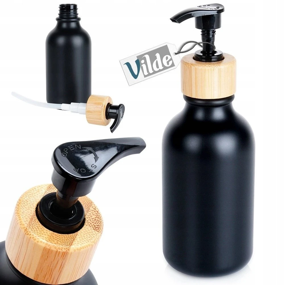 Muilo dozatorius Vilde, 300 ml, juodas