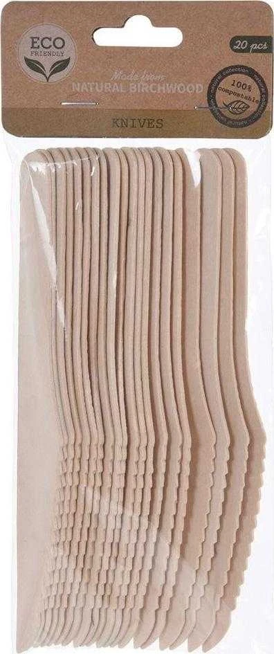 Vilde Mediniai vienkartiniai peiliai 16,5 cm 20 vnt.