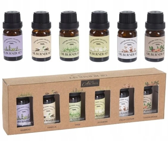 Drėkintuvas Vilde Ätherisches Öl-Set ätherische Öle Naturduftöl 10 ml 6 Stk.