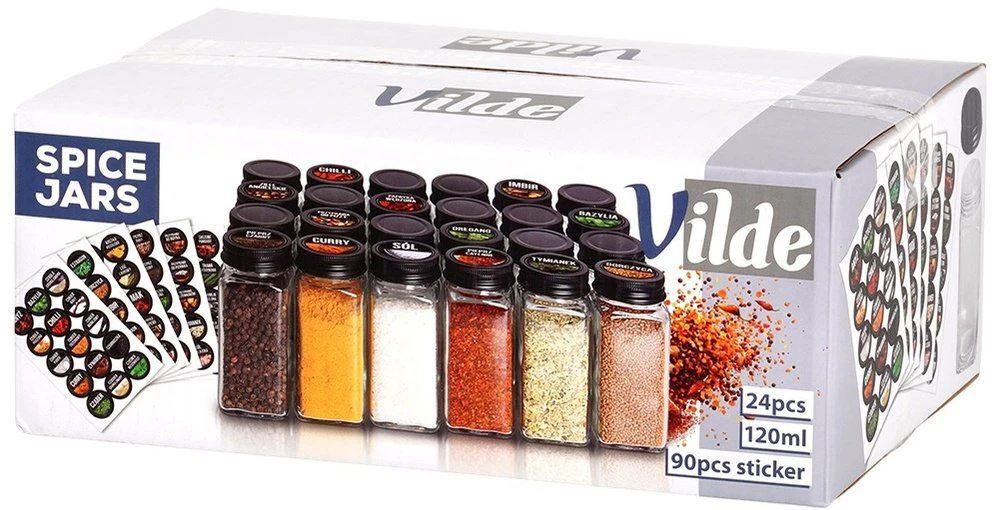 Vilde Prieskonių indeliai 120 ml