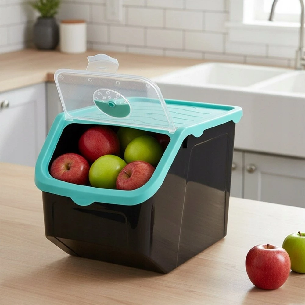 Dėžutė daržovėms ir vaisiams Vilde 12 l 34x23x23 cm