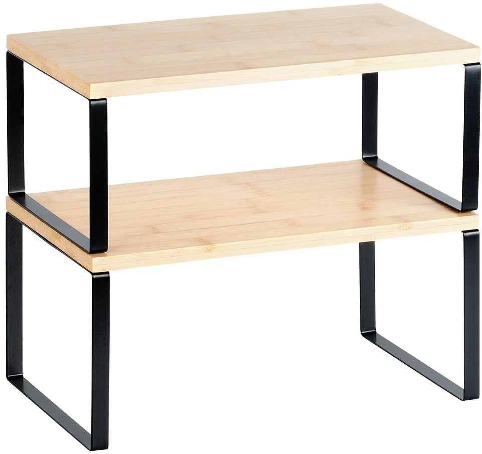 Vilde Bambuko virtuvės lentynos 33,5x19,5x16 cm / 33,5x18,5x13,5 cm - 2 vnt.