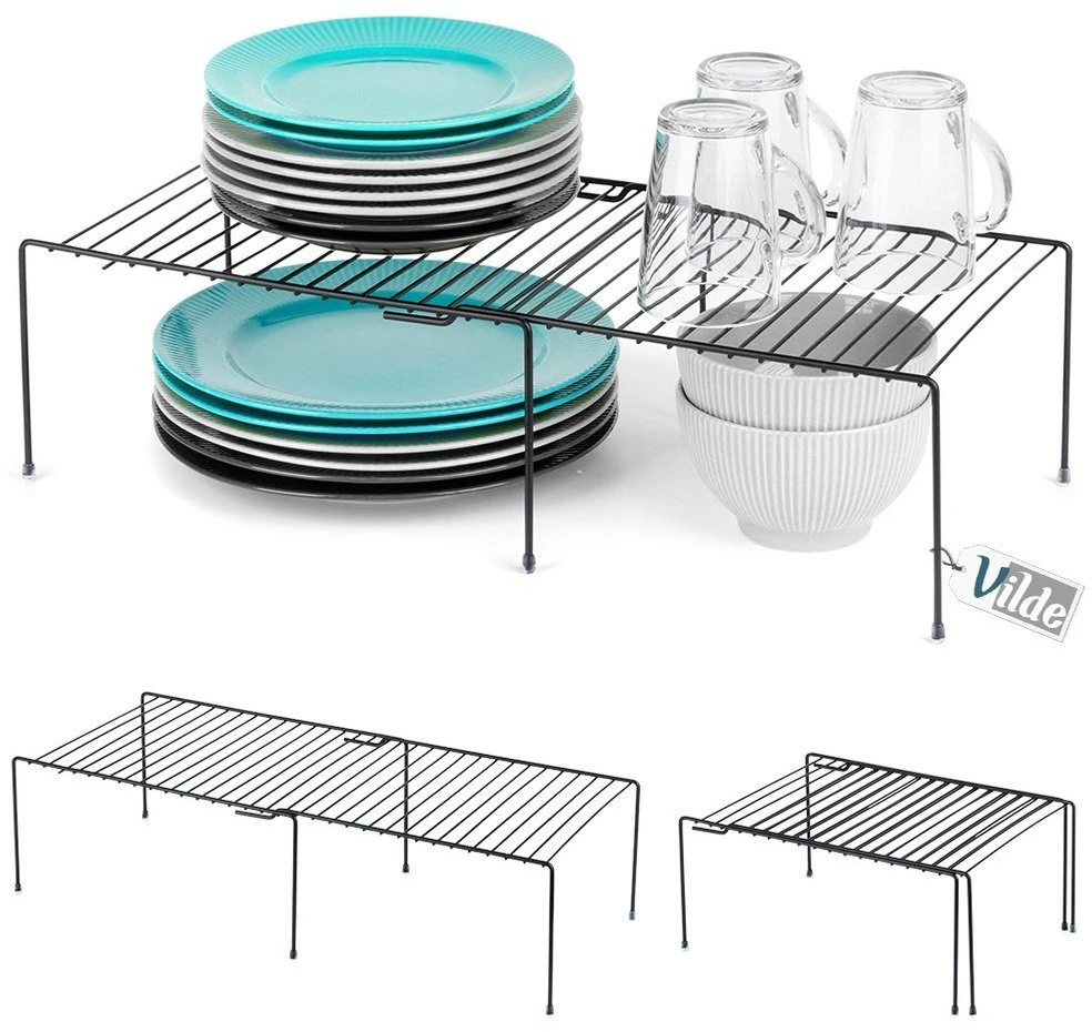 Metalinė virtuvės lentyna Vilde, reguliuojama, 34,5-48 cm