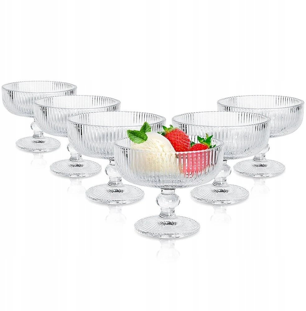 Stiklinės deserto taurės Vilde 270 ml, 6 vnt.