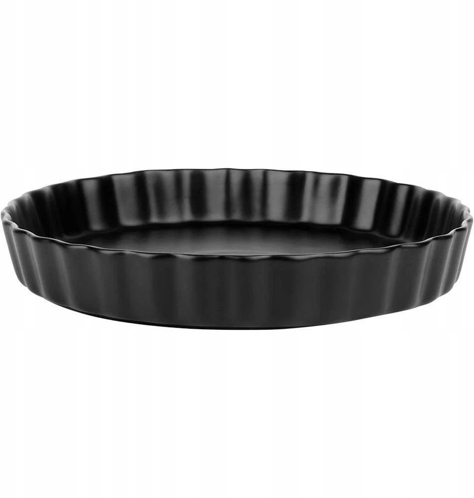 Keraminė juoda torto forma Vilde 24,5 cm