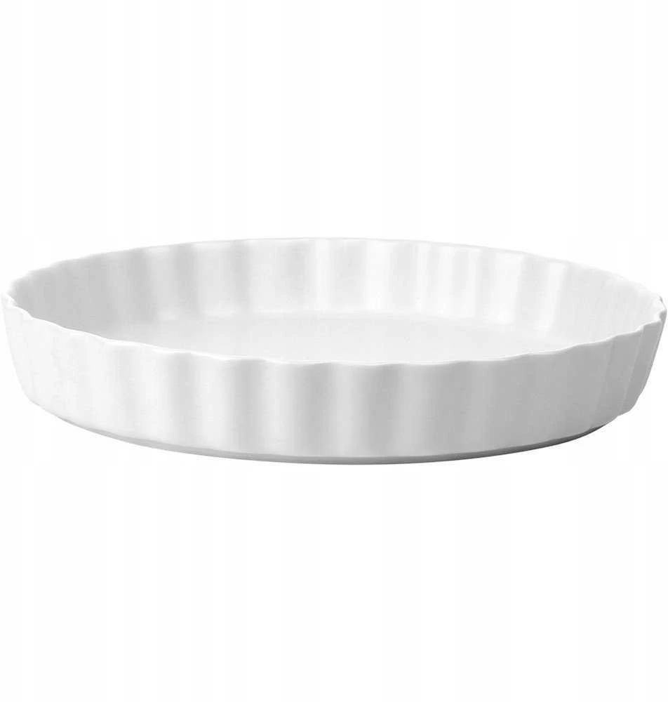 Keraminė tortų forma Vilde 24,5 cm balta