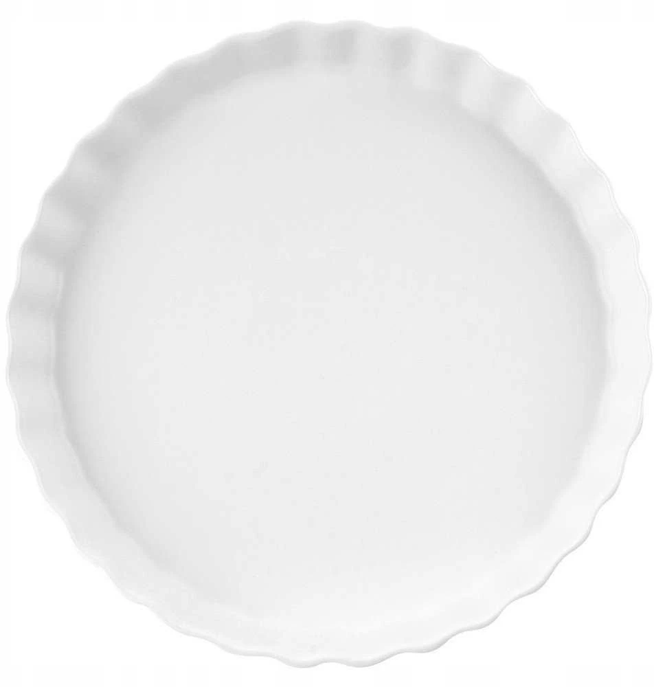 Keraminė tortų forma Vilde 24,5 cm balta