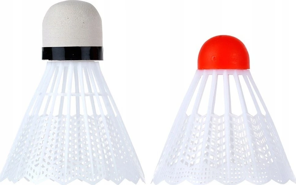 Badmintono rinkinys Vilde, 61 cm, 4 raketės, 8 plunksnos