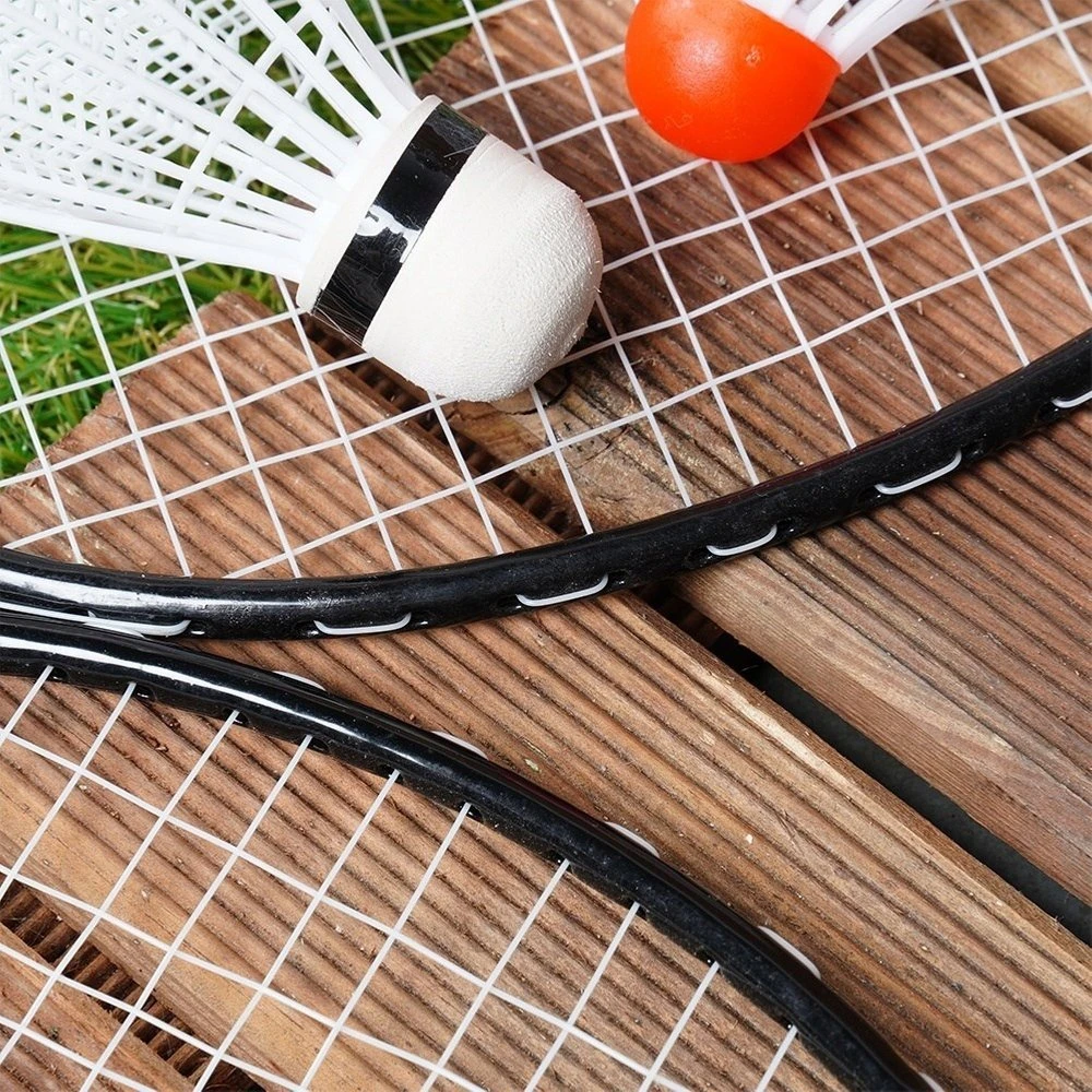 Badmintono rinkinys Vilde, 61 cm, 4 raketės, 8 plunksnos