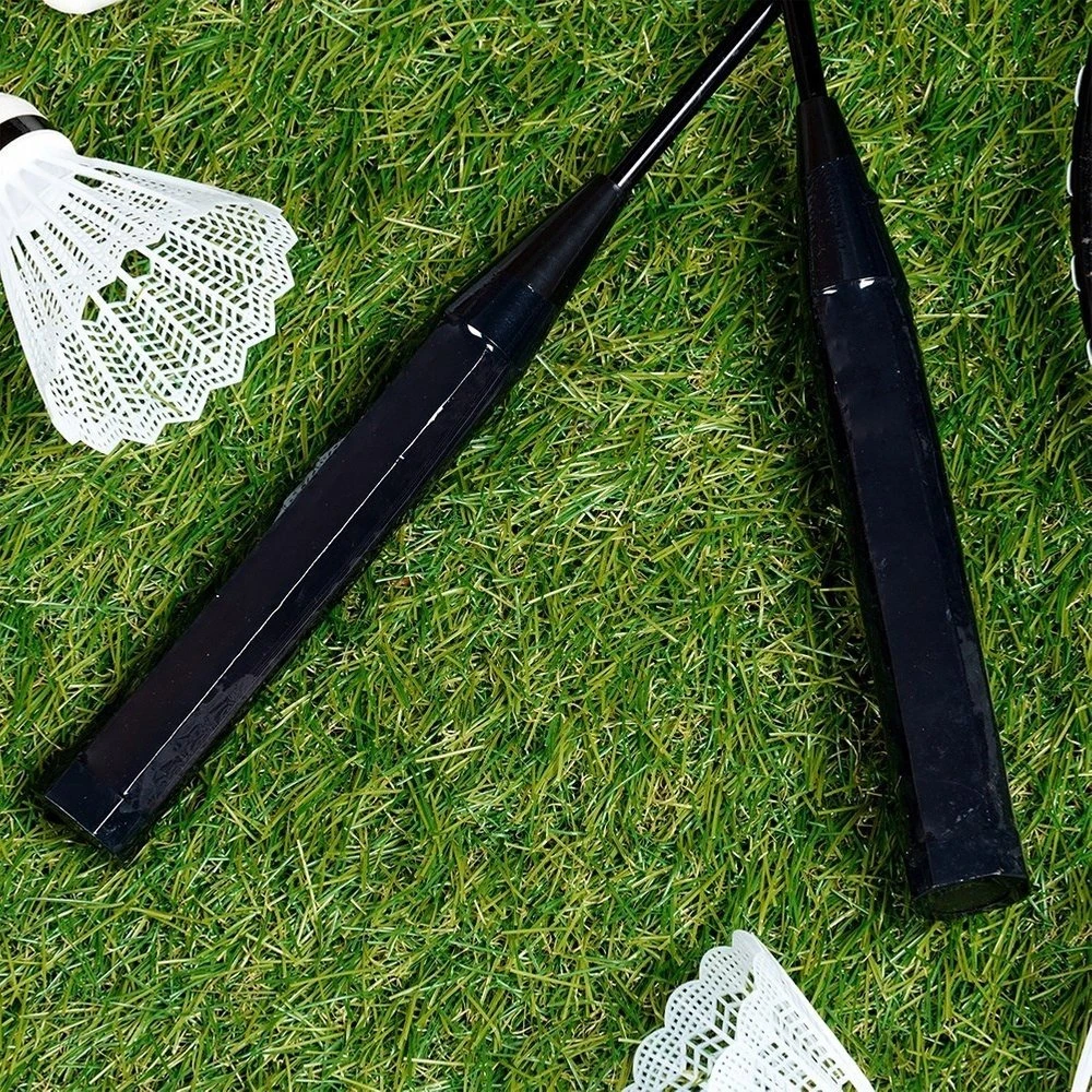 Badmintono rinkinys Vilde, 61 cm, 4 raketės, 8 plunksnos