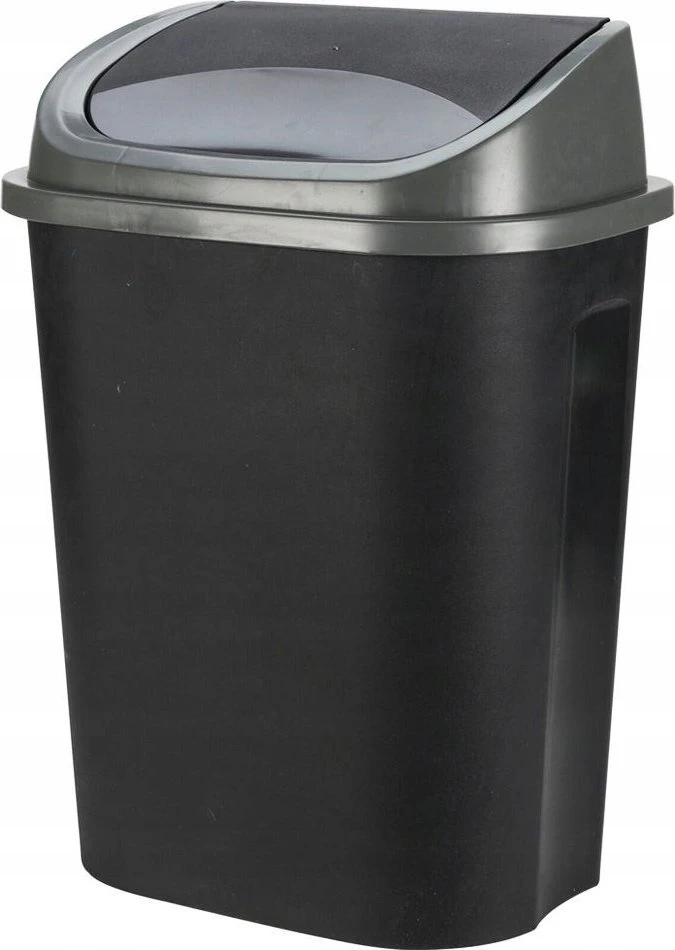 Vilde Plastikinis šiukšlių dėžė 25 l juodas