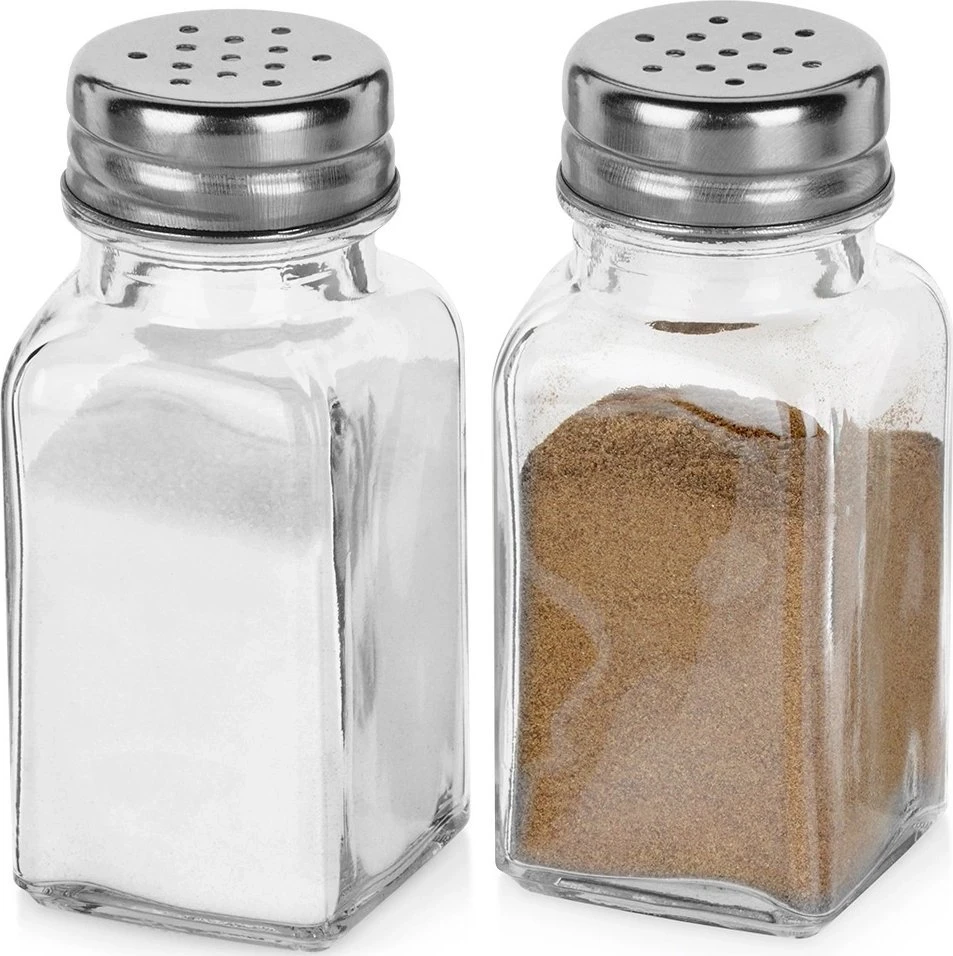 Druskos ir pipirų indelių rinkinys Vilde 80 ml 2 vnt.