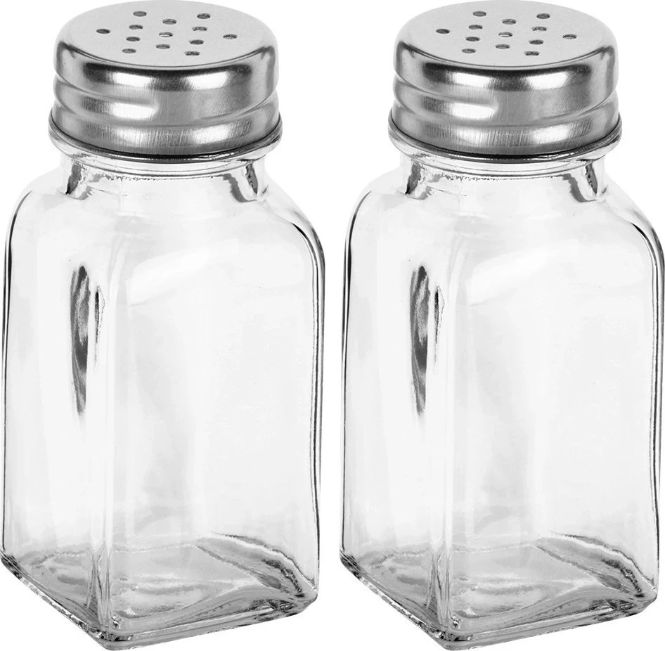 Druskos ir pipirų indelių rinkinys Vilde 80 ml 2 vnt.