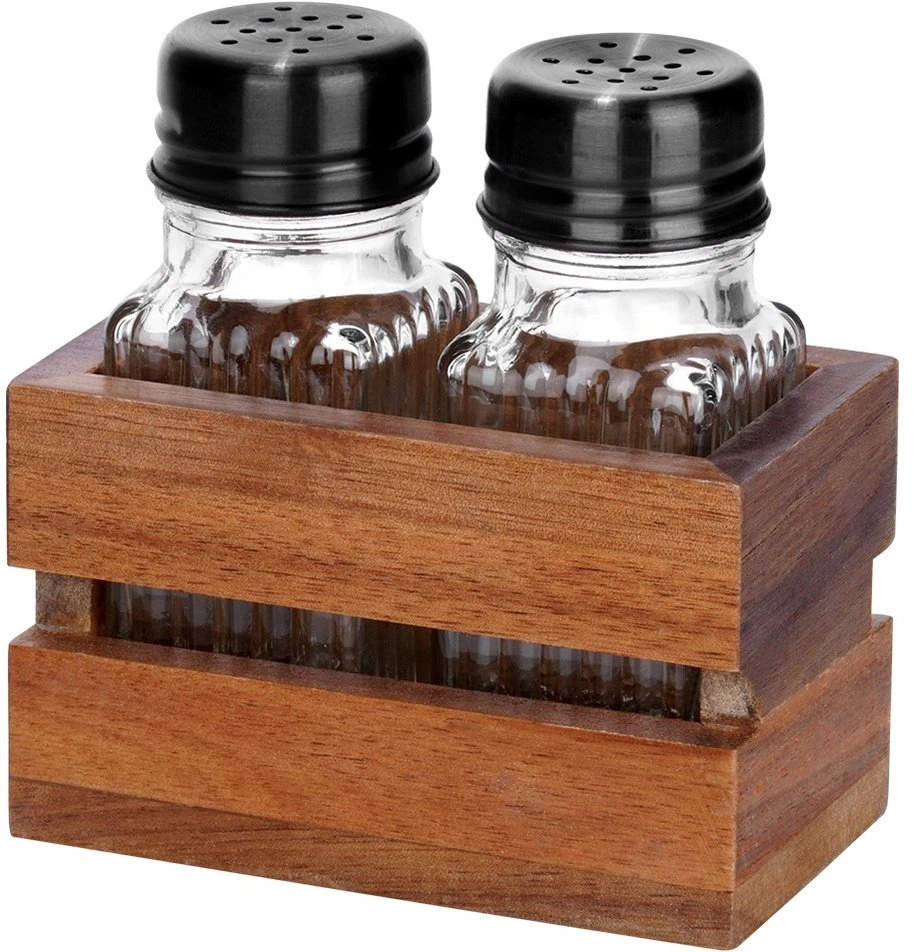 Vilde Prieskonių rinkinys su druskine ir pipirine, 60 ml