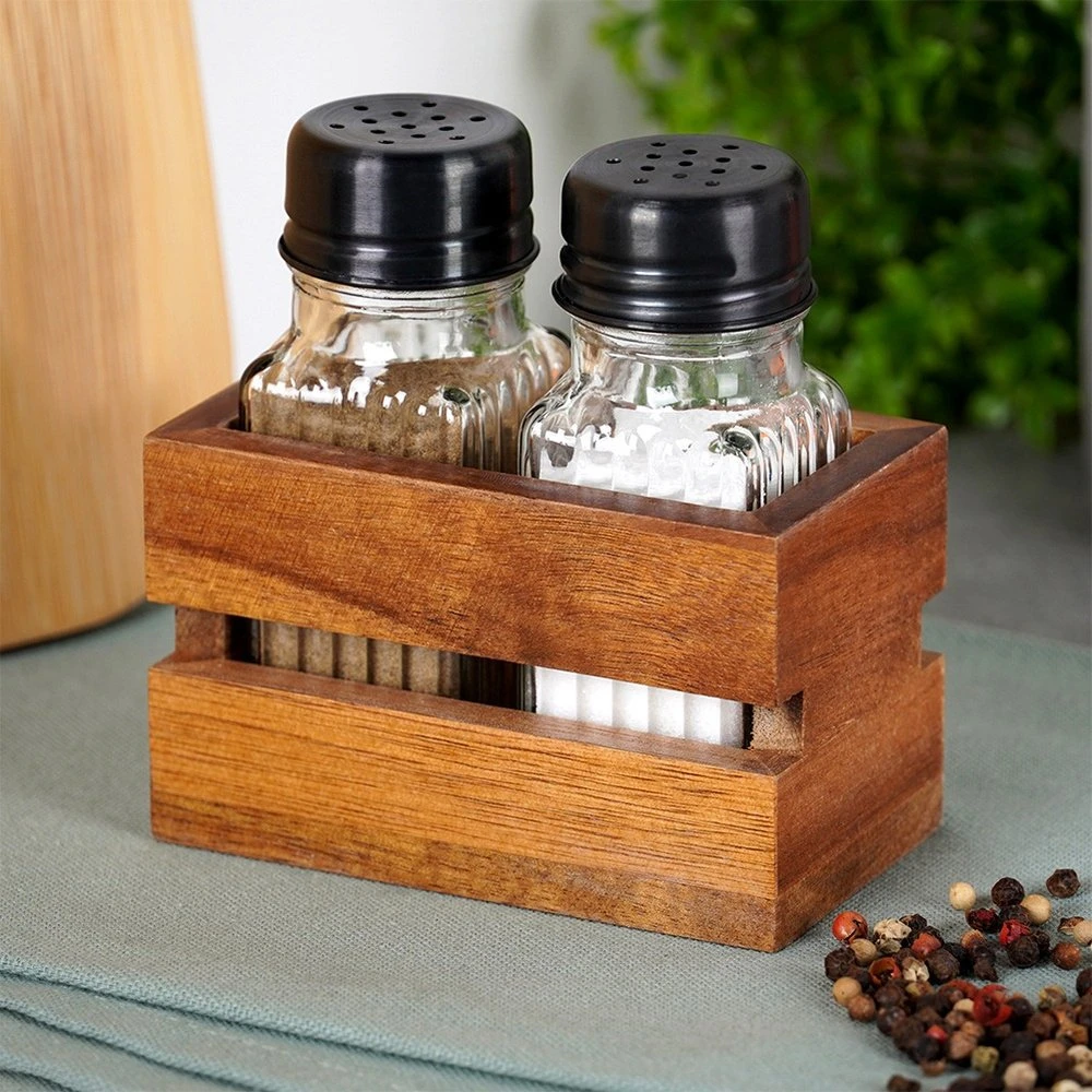 Vilde Prieskonių rinkinys su druskine ir pipirine, 60 ml