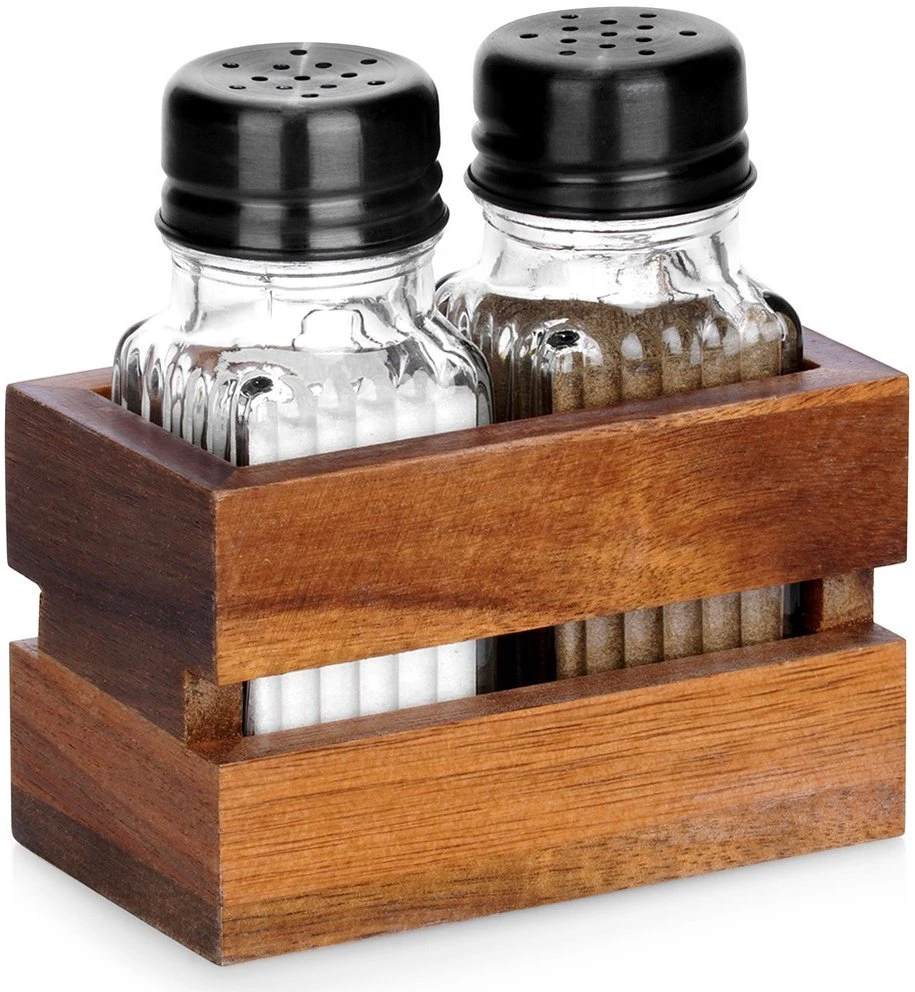 Vilde Prieskonių rinkinys su druskine ir pipirine, 60 ml